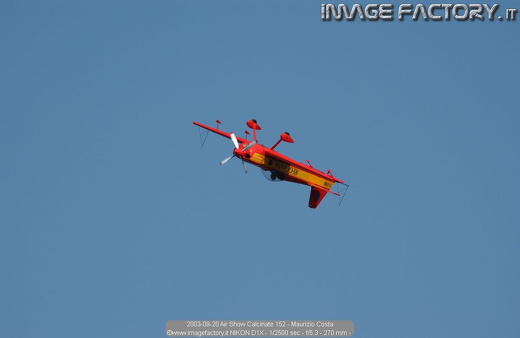 2003-09-20 Air Show Calcinate 152 - Maurizio Costa